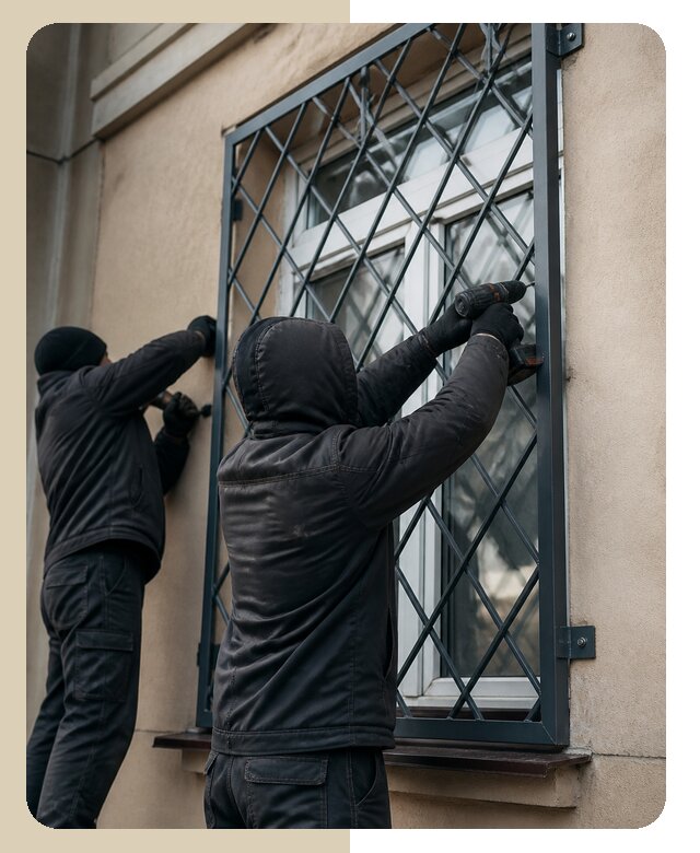 Установка антивандальных решеток на окна в Усть-Джегуте